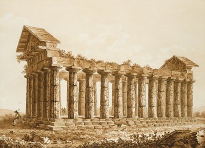 The Temple of Concord at Agrigentum by Franz Kaisermaan